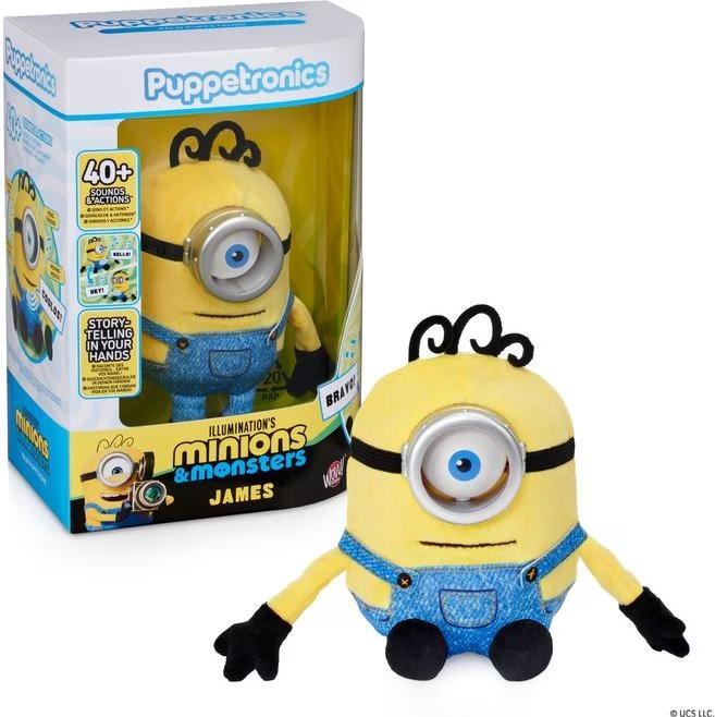 Minions James Palm Puppetronic met 40 Geluiden en Acties