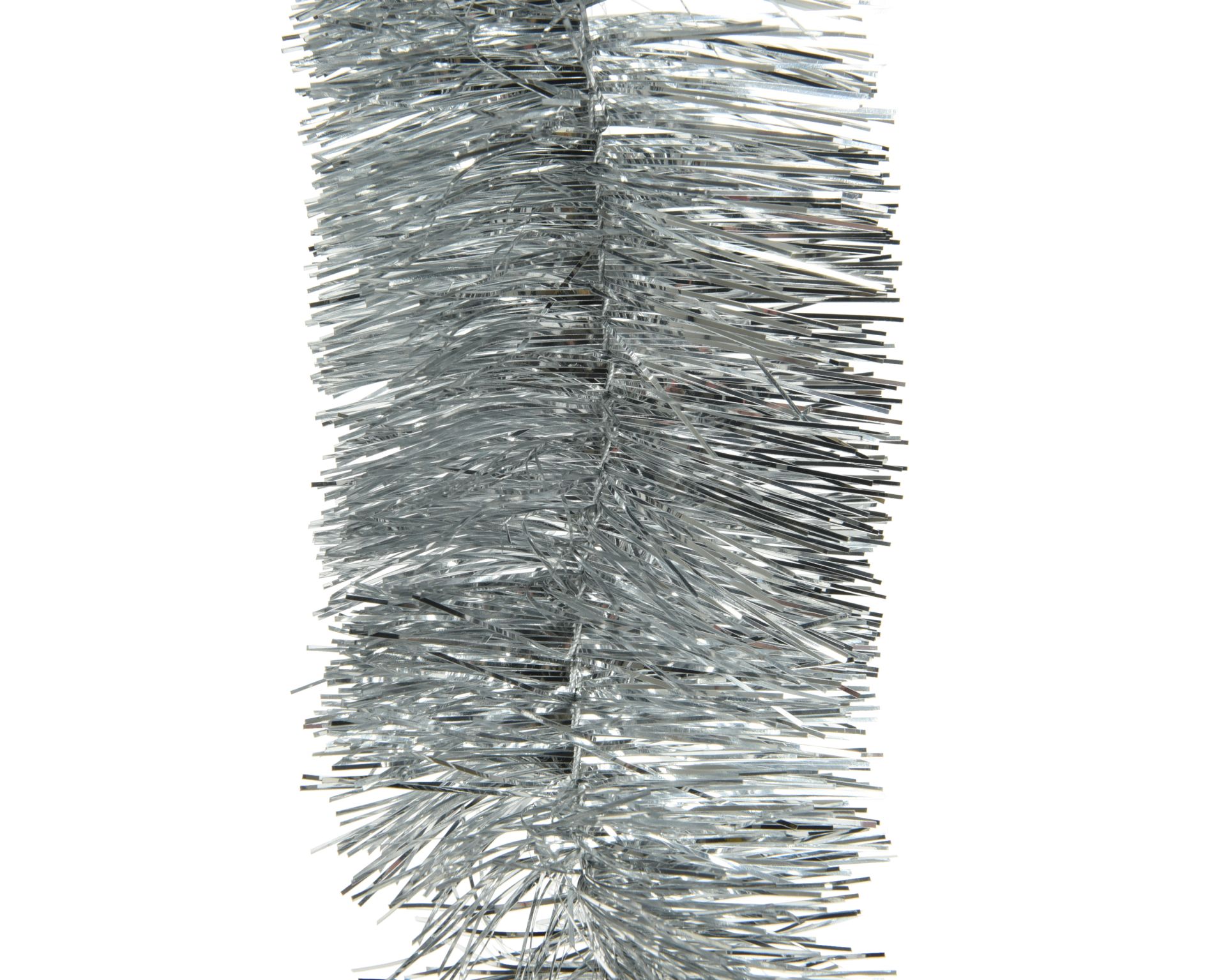 Guirlande Lametta Zilver 7x270 cm - Glanzend