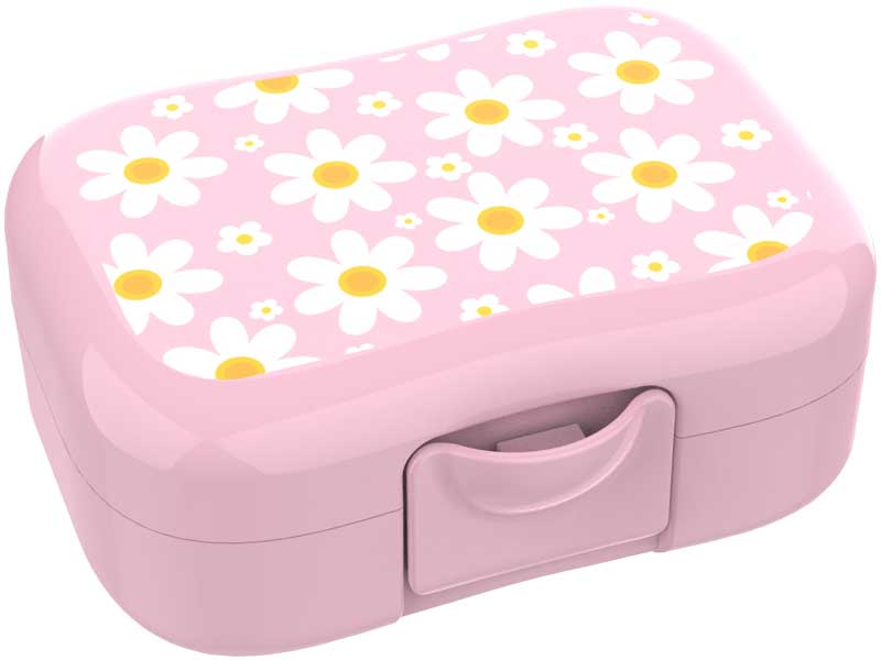 Lunch Buddies Basic Boîte à Lunch Avec Caoutchouc Lilas