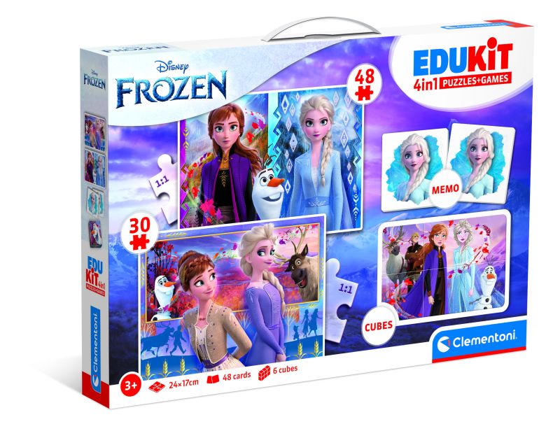 Clementoni- SuperKit Frozen Does Not Apply Disney La Reine des Neiges 2