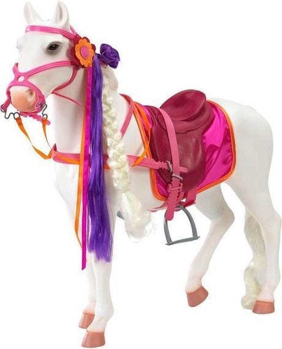 Our Generation Camarillo Paard 51 cm Wit