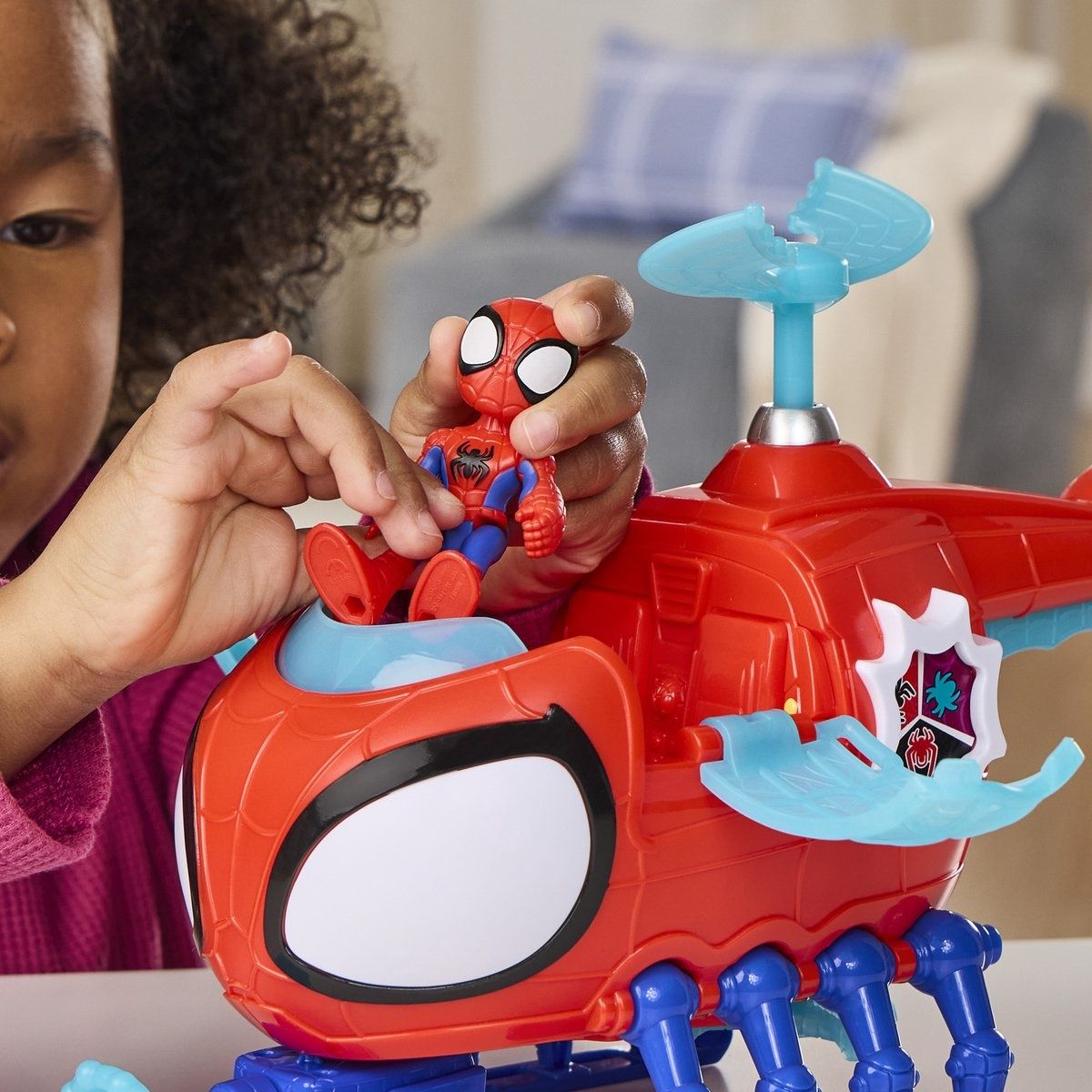 Spidey and His Amazing Friends Team Spidey Helicopter
