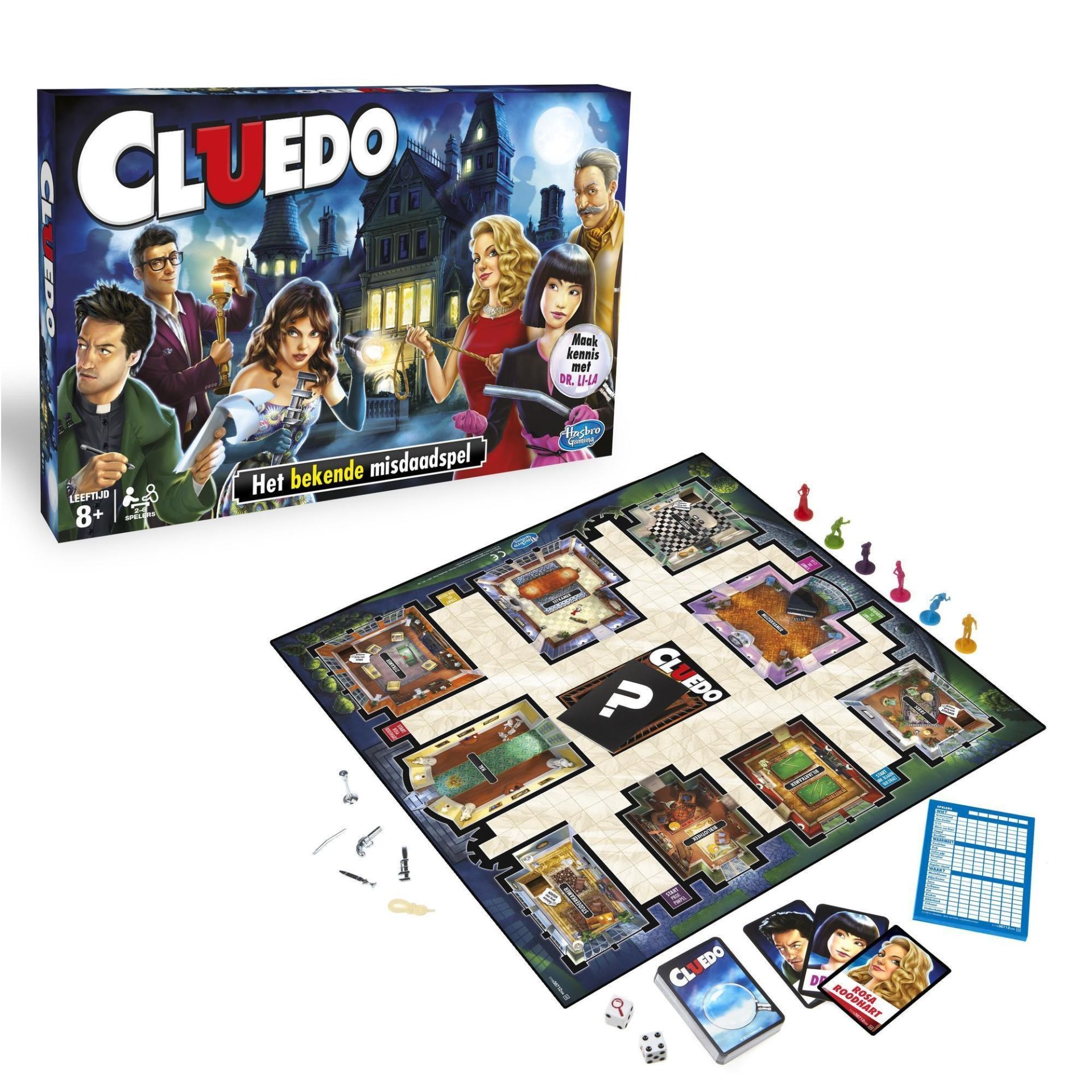 Cluedo Het Bekende Misdaadspel
