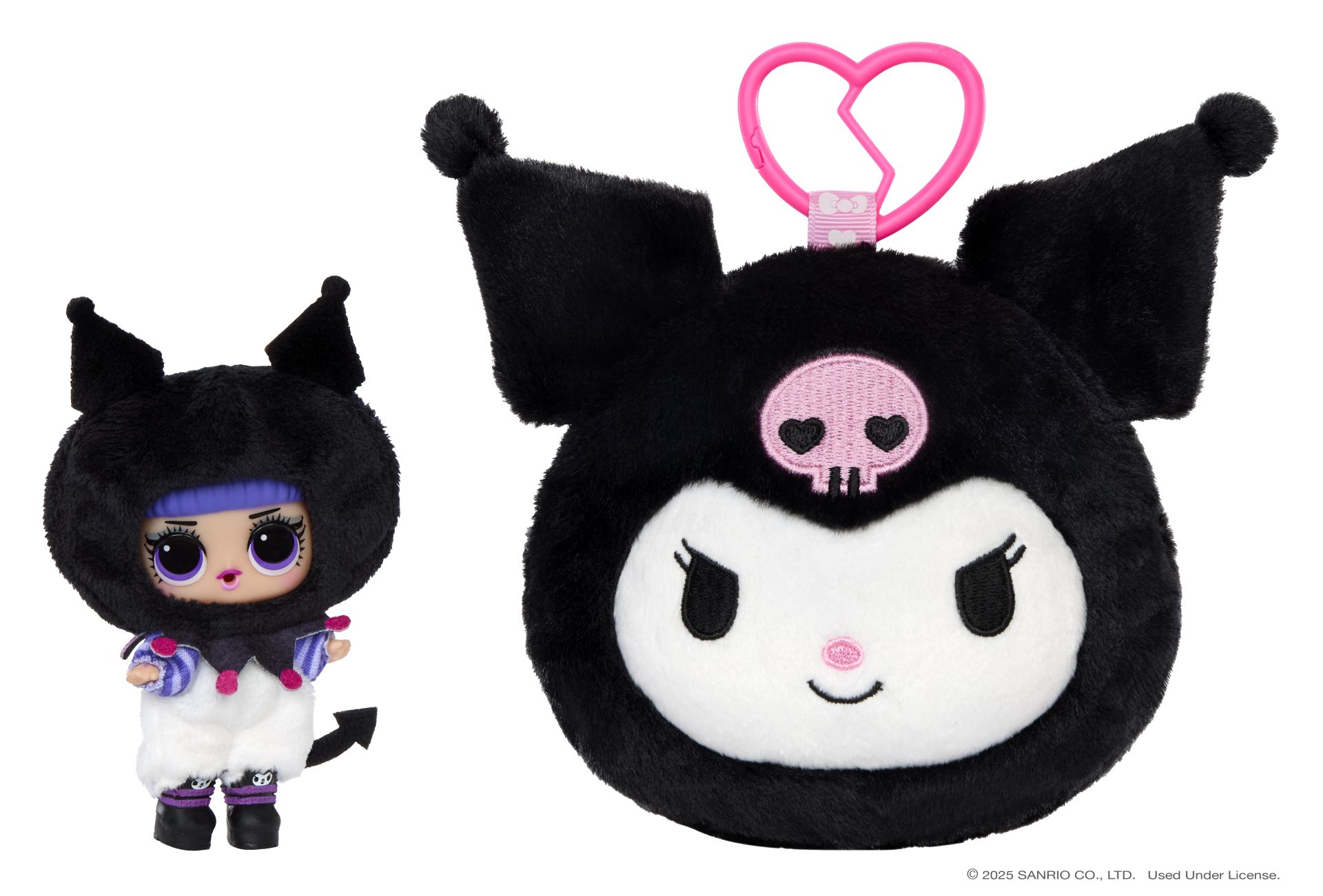 L.O.L. Surprise Loves Hello Kitty Reversible Pluch Surprise ass, prijs per stuk