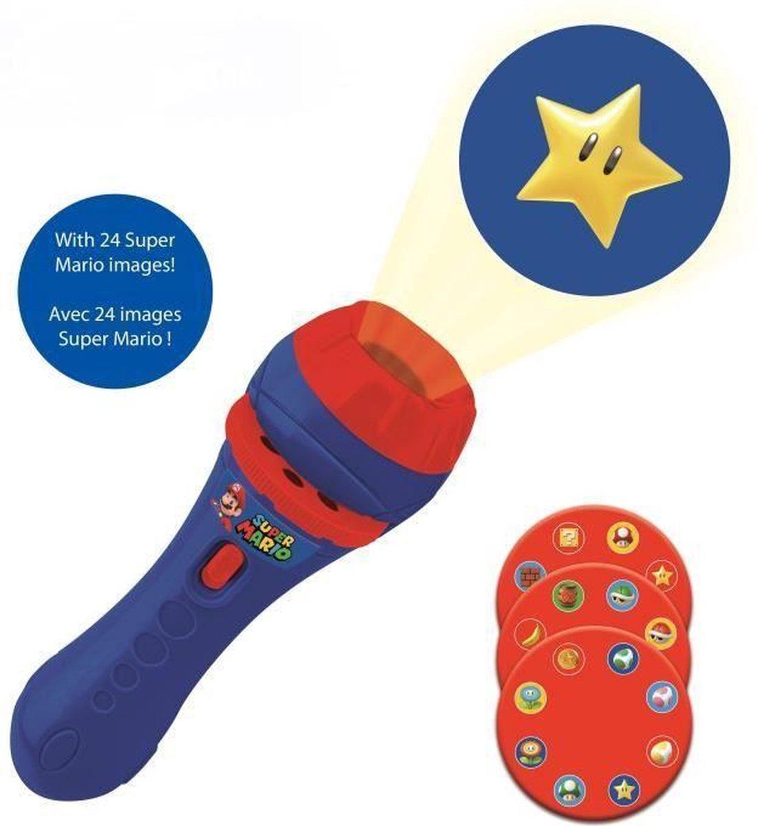Super Mario Stories Projector projectie Zaklamp met 24 Plaatjes