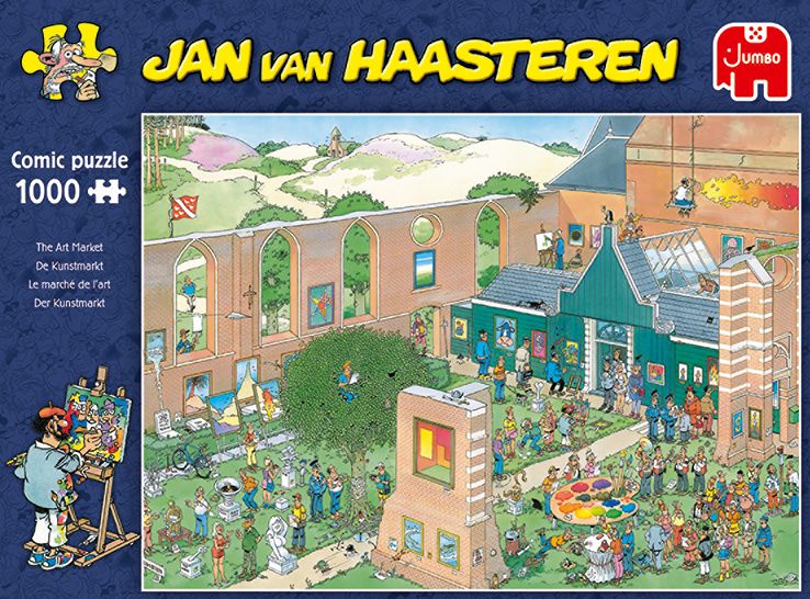 Jan van Haasteren Kunstmarkt Puzzel 1000 stuks