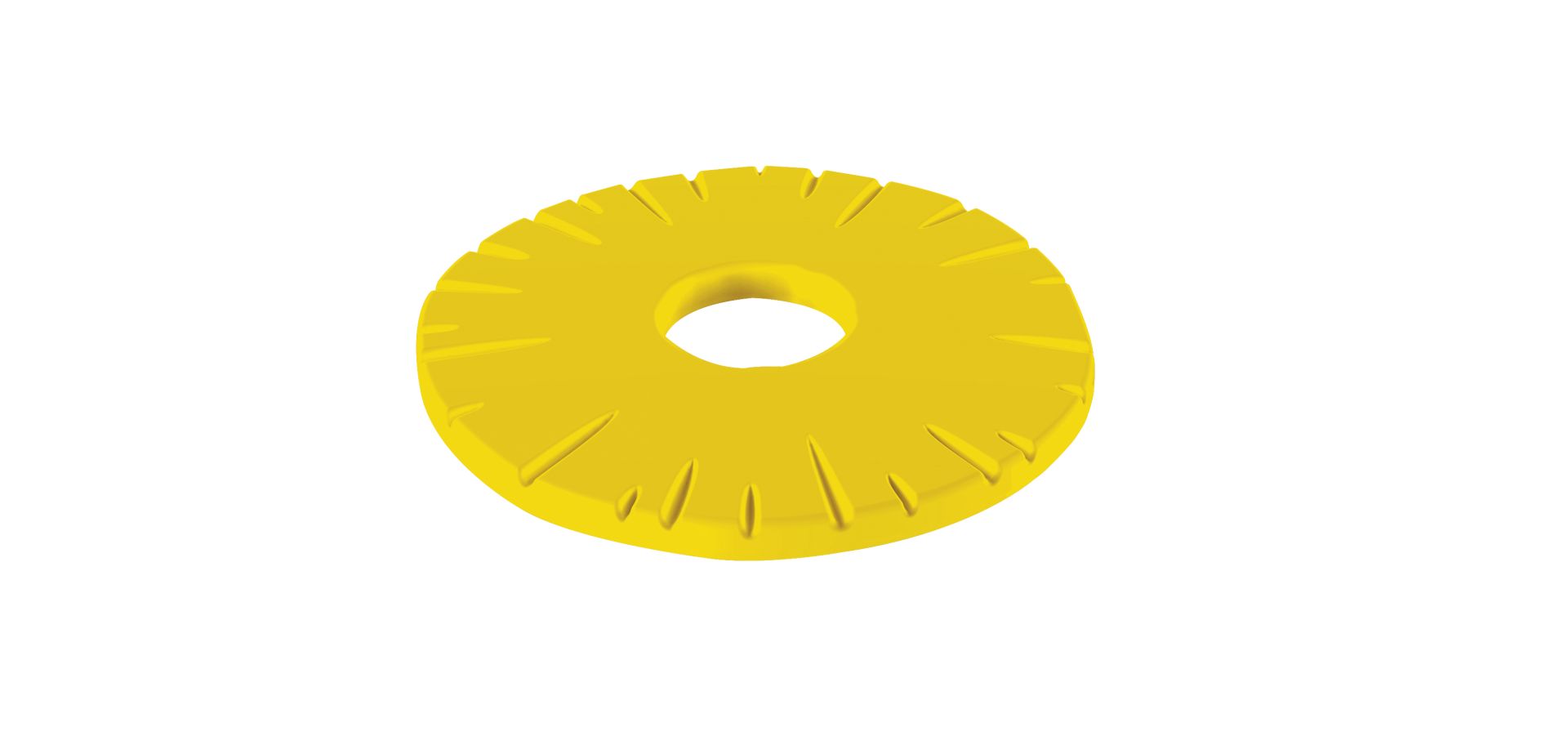 Zak Design Potonderzetter Pineapple Ananas Geel - 15cm