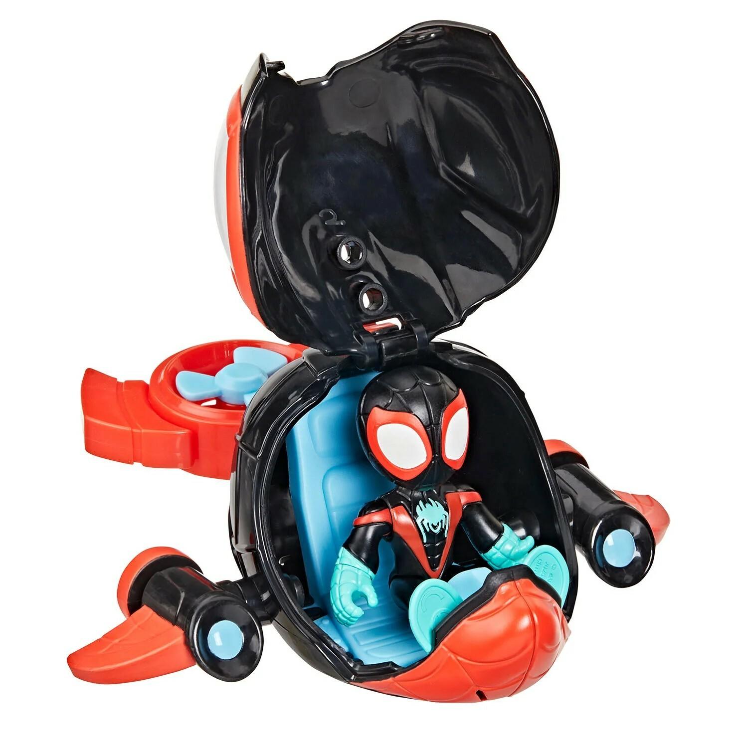 Spidey and His Amazing Friends Waterwebs Voertuig met figuur  - prijs per stuk