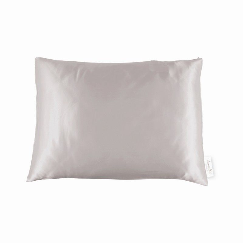 Danielle Creations Kussensloop Simply Slouch Satin Taupe
