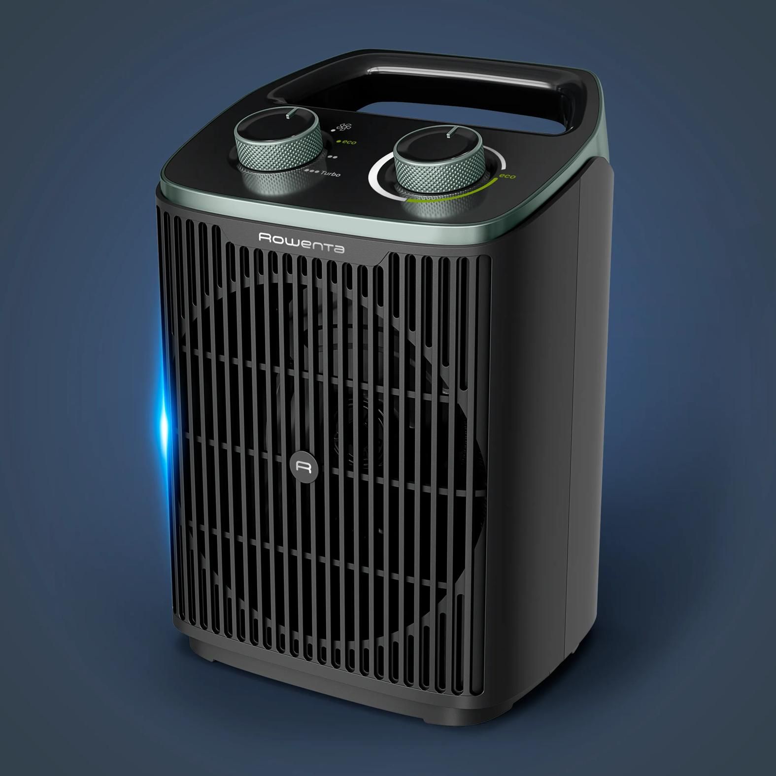 Rowenta Intence Comfort SO2360 1200-2400 Watt, Ventilatorkachel Zwart