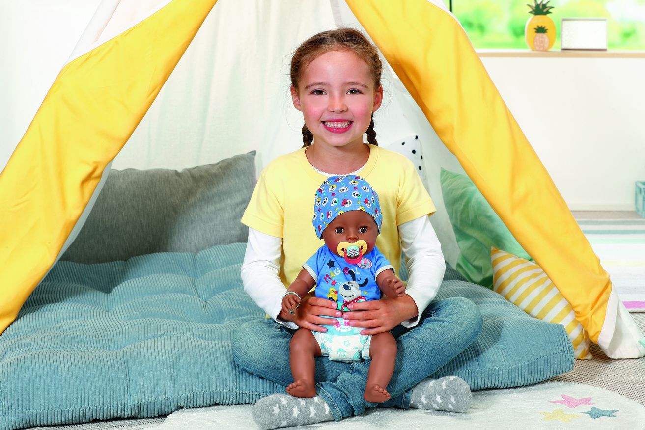 Baby Born Magic Boy, Jongen 43 cm Bruine Ogen
