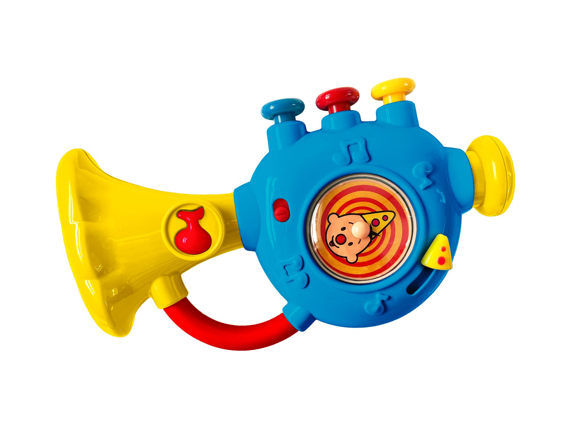 Bumba Trompet Blauw 14x24 cm