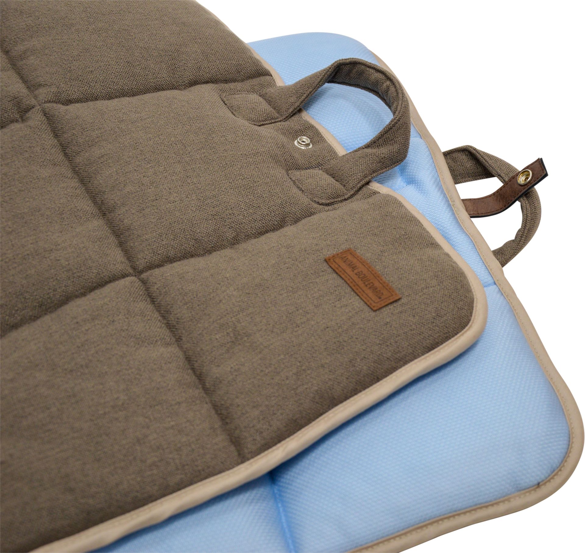 Animal Boulevard Classic Home & Away Koeldeken Bruin XS 75 x 50 cm