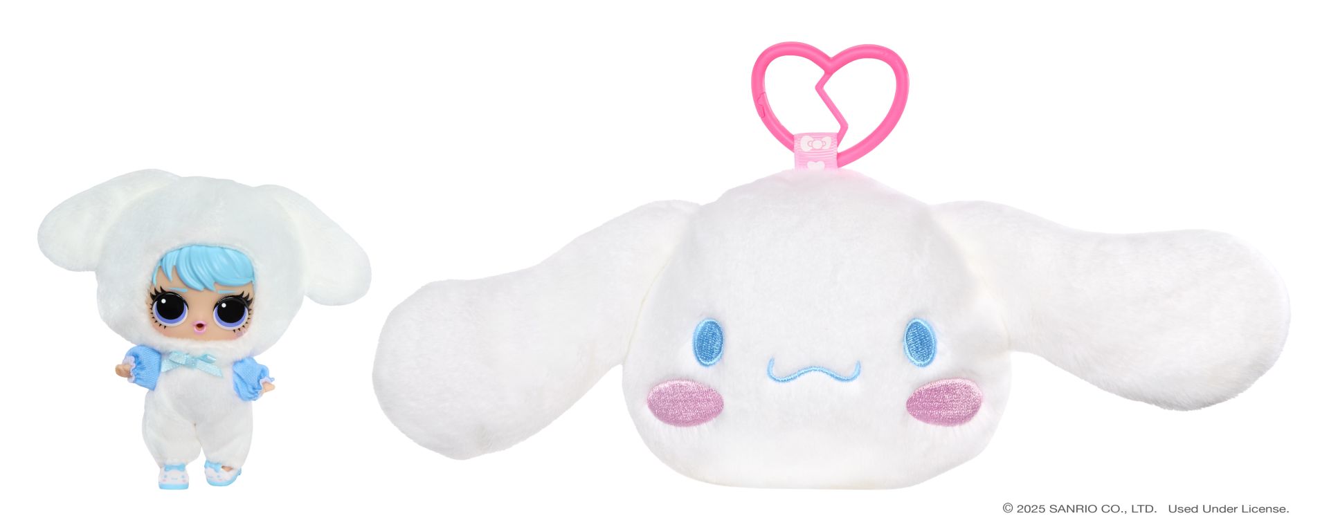 L.O.L. Surprise Loves Hello Kitty Reversible Pluch Surprise ass, prijs per stuk