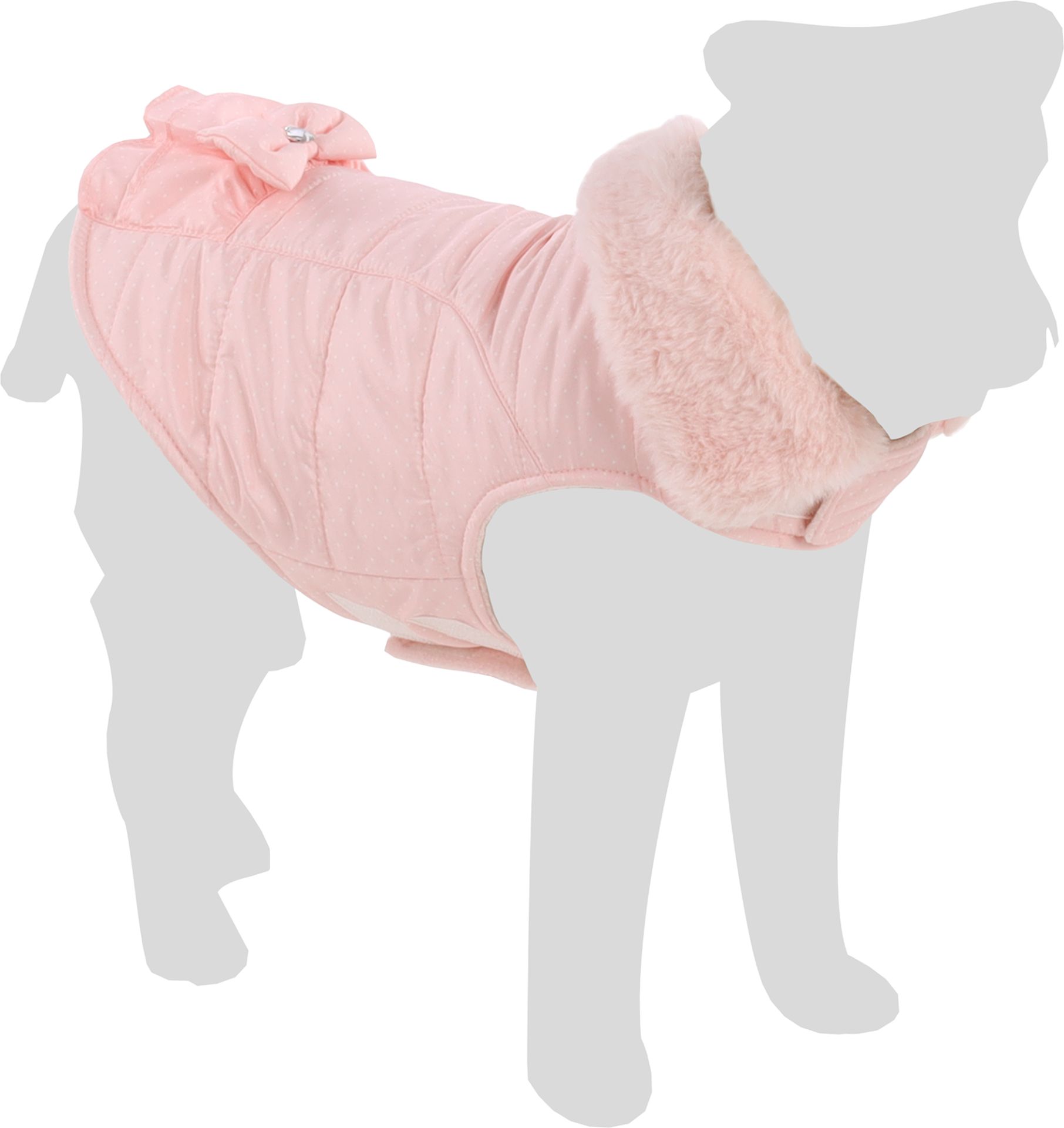 Flamingo  Jas Guzzi Hond Roze 25 cm