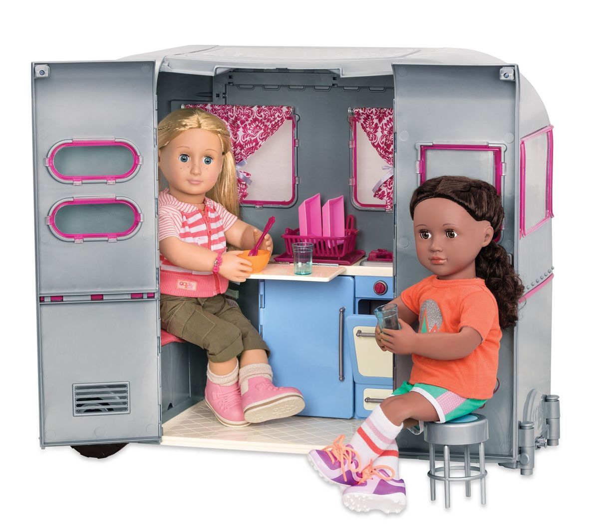 Our Generation Caravan voor 2 poppen Seeing You Camper