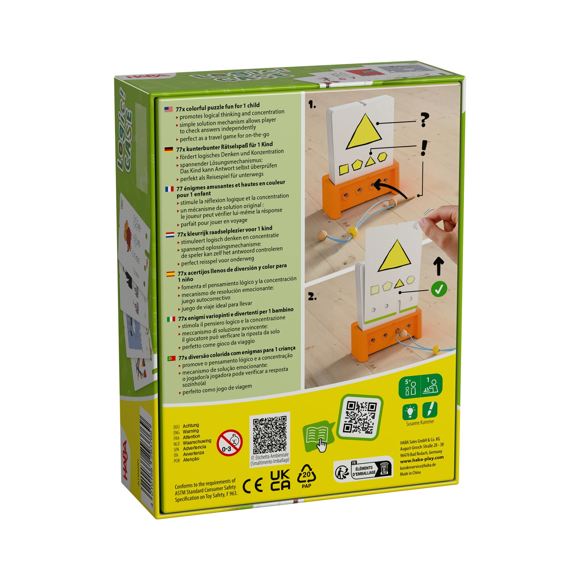Haba Game - Logic! CASE - Starter set 5+