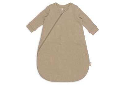 Baby's Only - Gebreide Baby Slaapzak Sky - Urban Taupe - 60 cm - 0-3 maanden - Lange Mouwen - 4 seizoenen - Dinkey Winkey