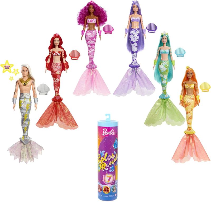 Barbie Color Reveal Pop Zeemeermin,