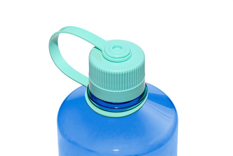 Nalgene Drinkfles Narrow-Mouth  1l  Cornflower Blue Lekvrij - Vaatwas en Diepvriesbestendig