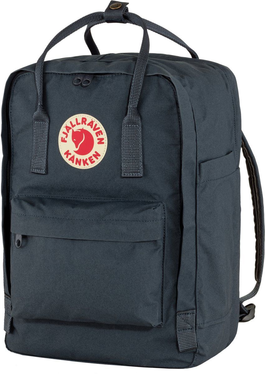 Fjallraven Rugzak Kanken Laptop 15" Navy 28x16x40 cm - Vinylon F