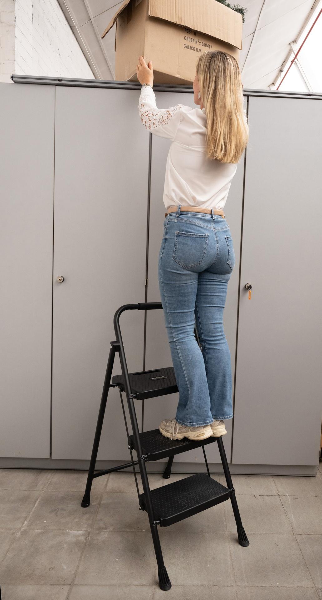 Escalo Trapladder Comfort 3 Treden Zwart