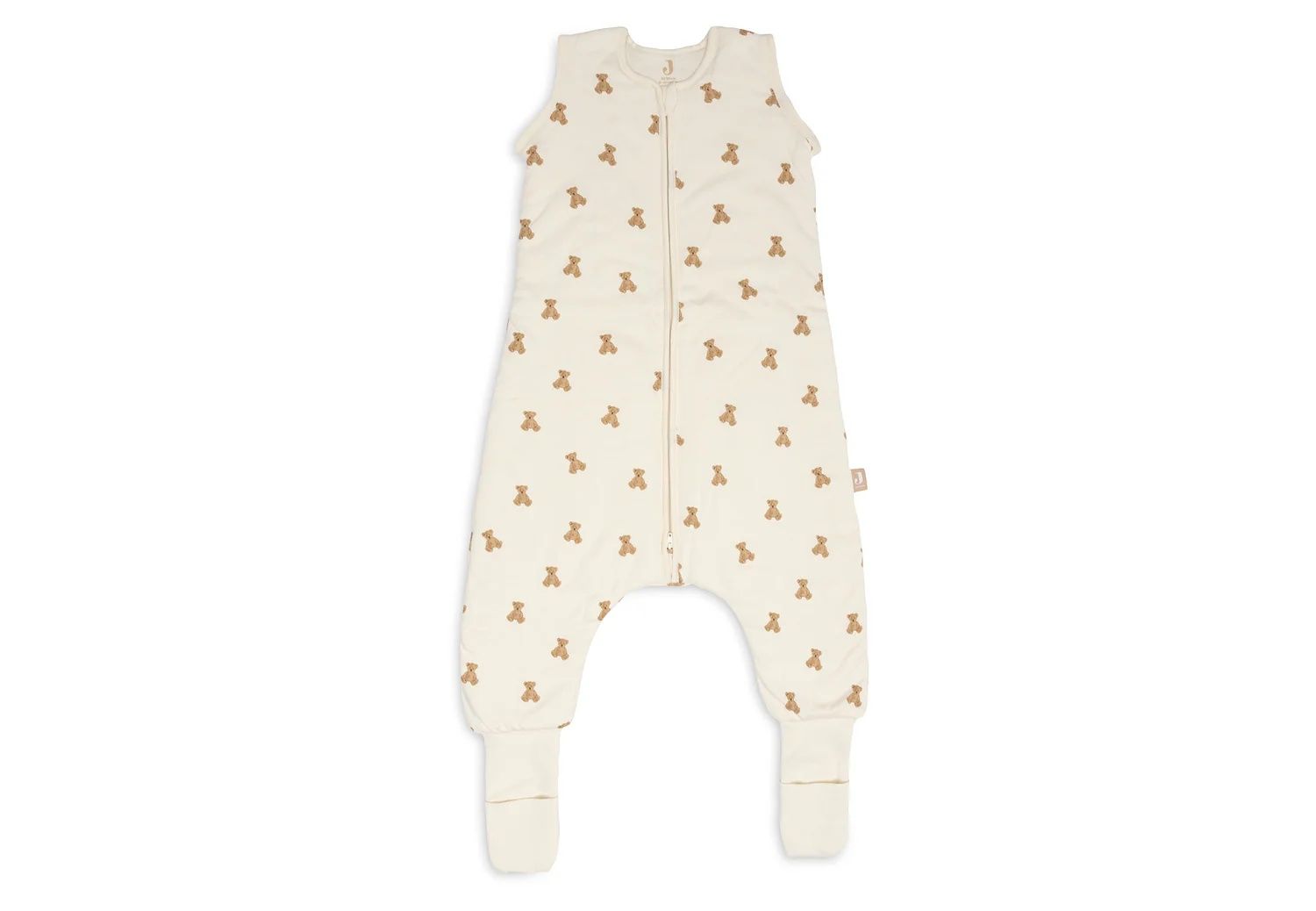 Jollein Slaapzak afritsbare Mouwen + Voeten M. Teddy Bear 92-98 cm