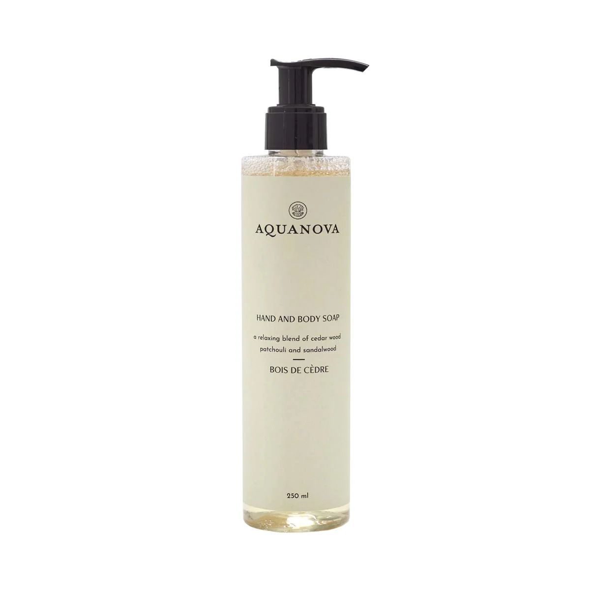 Aquanova Hand & Body Soap Paris Bois de Cèdre 250ml
