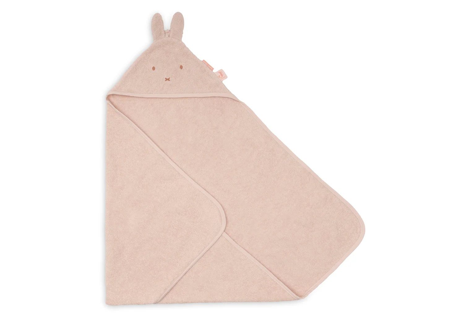 Jollein Badcape Badstof Miffy Silk Rose 75x75 cm