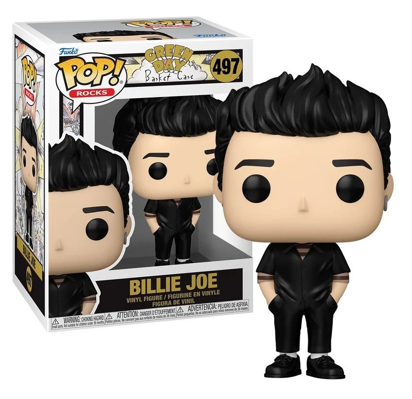 Funko Pop! Rocks - Green Day, Basket Case: Billie Joe 497