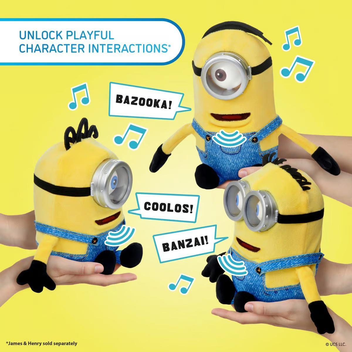 Minions Dick Palm Puppetronic met 40 Geluiden en Acties