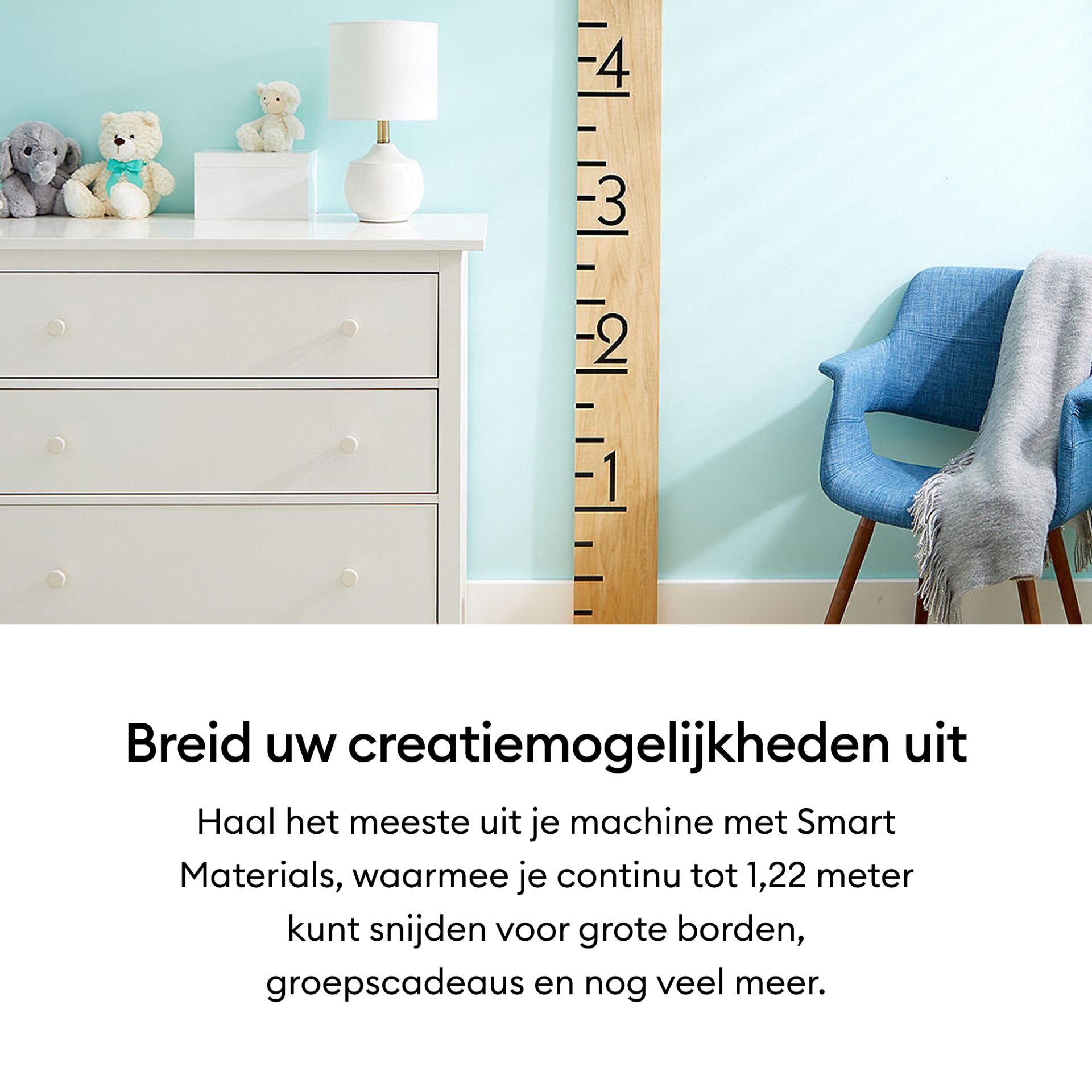 Cricut Joy Smart Vinyl Permanent 14x122 cm - Zwart met gloed (1 vel)