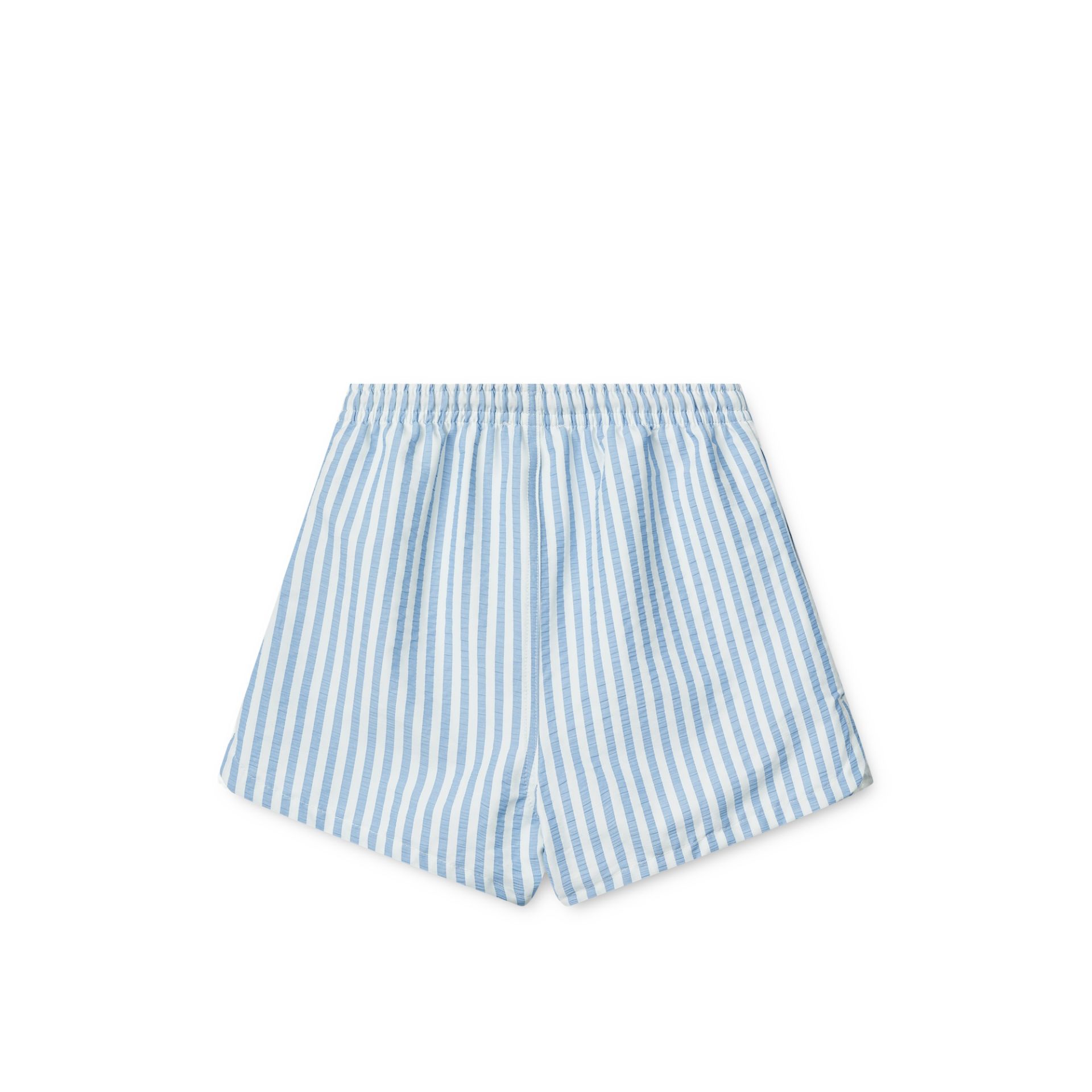Liewood Zwemshort Aiden Seersucker Gestreept Riverside Creme de la creme - 4 jaar