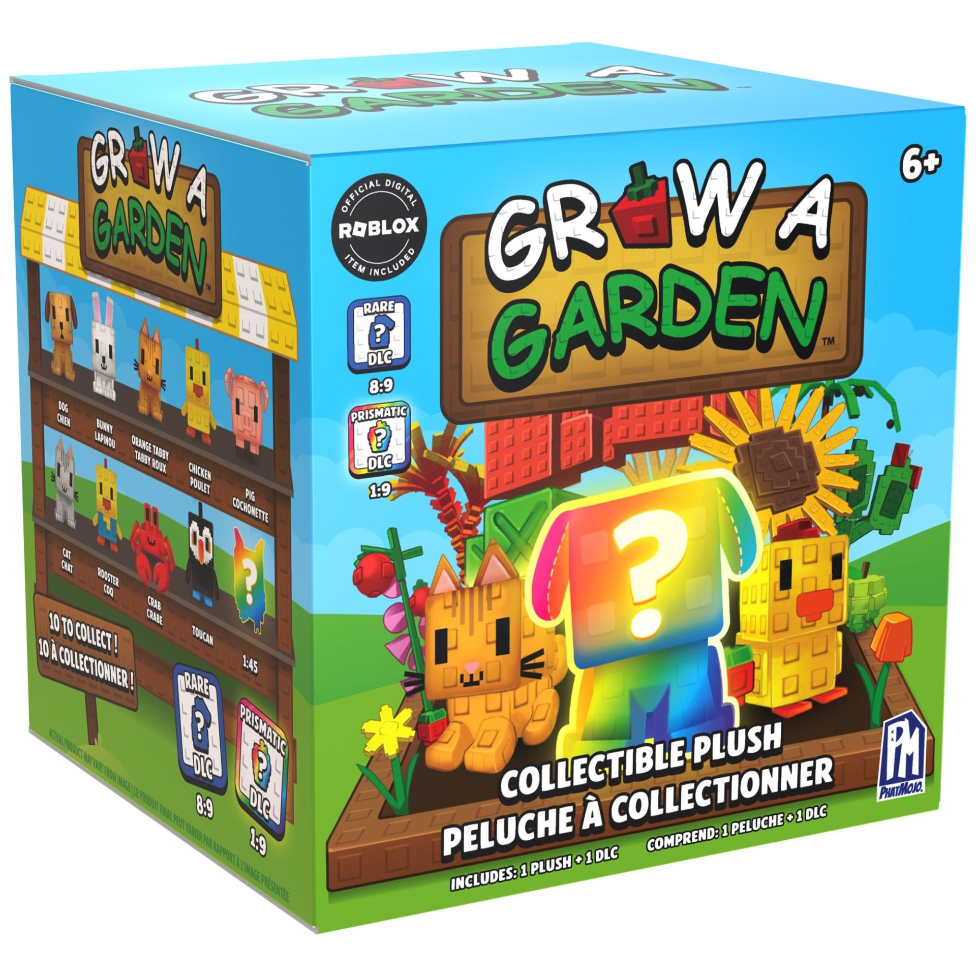 Grow a Garden Pluchen verzamelfiguren, prijs per stuk